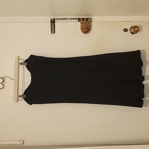 Black Strapless Dress